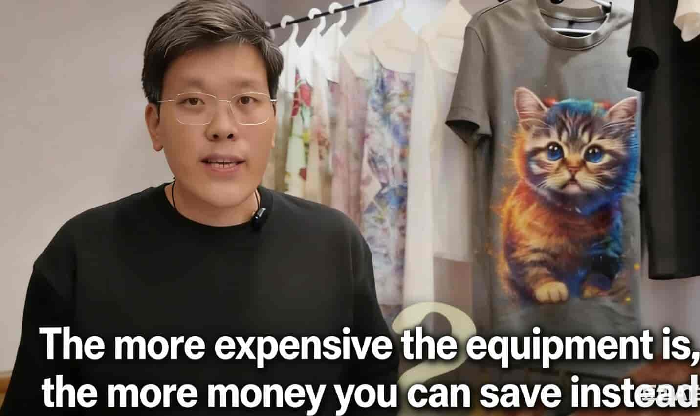 The more expensive the equipment, the more money you actually save